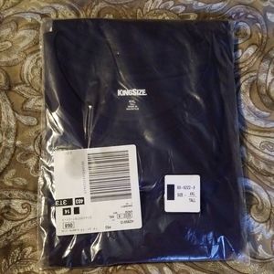 ♦️KingSize 4XL♦️ men's navy tshirt